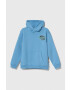 Quiksilver bluza copii GRAPHICHOODIE OTLR cu glugă cu imprimeu - Pled.ro