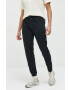 Quiksilver pantaloni de trening barbati culoarea negru neted - Pled.ro