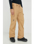 Quiksilver pantaloni Porter culoarea bej - Pled.ro