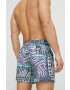 Quiksilver pantaloni scurti de baie barbati culoarea rosu neted - Pled.ro