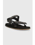 Quiksilver sandale barbati culoarea negru - Pled.ro