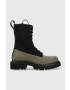 Rains bocanci 22610 Show Combat Boot Neopren barbati culoarea negru 22610.65-65.Evergre - Pled.ro