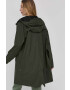 Rains geacă 12020 Long Jacket culoarea verde de tranzitie 12020.03-Green - Pled.ro