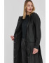 Rains geacă 18130 Curve Jacket femei culoarea negru de tranzitie 18130.01-Black - Pled.ro