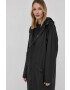 Rains geacă 18360 Longer Jacket culoarea negru de tranzitie 18360.01-Black - Pled.ro