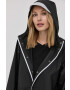 Rains geacă 18540 Long Jacket Reflective culoarea negru de tranzitie 18540.70-BlackRefle - Pled.ro