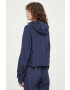 Rains geaca 18890 Pullover W culoarea albastru marin de tranzitie - Pled.ro