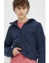 Rains geaca 18890 Pullover W culoarea albastru marin de tranzitie - Pled.ro