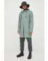 Rains geaca de ploaie 12020 Jackets culoarea verde de tranzitie - Pled.ro