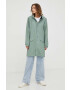 Rains geaca de ploaie 12020 Jackets culoarea verde de tranzitie - Pled.ro