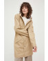 Rains geacă de ploaie 12020 Long Jacket culoarea bej de tranzitie 12020.24-24Sand - Pled.ro