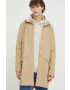 Rains geacă de ploaie 12020 Long Jacket culoarea bej de tranzitie 12020.24-24Sand - Pled.ro