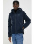 Rains geaca de ploaie 15700 Loop Jacket culoarea albastru marin de iarna - Pled.ro