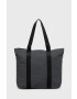 Rains geanta 12250 Tote Bag Rush culoarea gri - Pled.ro