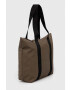 Rains geantă 12250 Tote Bag Rush culoarea maro 12250.66-66Wood - Pled.ro