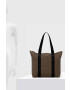 Rains geantă 12250 Tote Bag Rush culoarea maro 12250.66-66Wood - Pled.ro