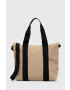 Rains geanta 14160 Tote Bags culoarea bej - Pled.ro