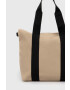 Rains geanta 14160 Tote Bags culoarea bej - Pled.ro