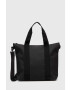 Rains geanta 14160 Tote Bags culoarea negru - Pled.ro