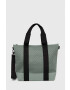 Rains geanta 14170 Tote Bags culoarea verde - Pled.ro