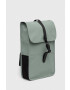 Rains rucsac 13000 Backpacks culoarea verde mare neted - Pled.ro