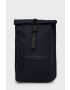 Rains rucsac 13160 Rolltop Rucksack culoarea albastru marin mare neted 13160.47-Navy - Pled.ro