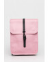 Rains rucsac 13660 Backpack Micro culoarea roz mare neted 13660.2-20.Pink.Sk - Pled.ro