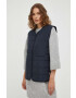 Rains vesta 18160 Vests culoarea albastru marin de tranzitie - Pled.ro