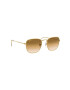 Ray-Ban ochelari culoarea galben - Pled.ro