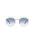 Ray-Ban ochelari de soare culoarea argintiu - Pled.ro