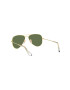 Ray-Ban ochelari de soare copii Junior Aviator culoarea verde 0RJ9506S-Polarized - Pled.ro