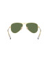 Ray-Ban ochelari de soare copii Junior Aviator culoarea verde 0RJ9506S-Polarized - Pled.ro