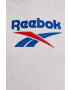 Reebok Classic Bluză GU3874 culoarea gri cu imprimeu - Pled.ro