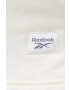 Reebok Classic bluza femei culoarea bej cu glugă neted - Pled.ro