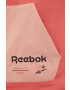 Reebok Classic bluza culoarea portocaliu cu imprimeu - Pled.ro