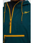 Reebok Classic geaca barbati culoarea verde de tranzitie - Pled.ro