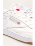 Reebok Classic sneakers din piele CLUB C 85 culoarea alb - Pled.ro