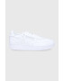 Reebok Classic Ghete de piele Club C Double GW0854 culoarea alb cu toc plat GW0854.100006321-WHT/GRY - Pled.ro