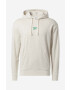 Reebok Classic hanorac de bumbac Small Vector Hoodie culoarea bej cu glugă melanj HS7152-CHAMEL - Pled.ro