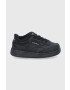 Reebok Classic încălțăminte din piele pentru copii Club C FZ2096 culoarea negru - Pled.ro