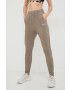 Reebok Classic pantaloni de trening femei culoarea maro neted HN4393-TREKGR - Pled.ro