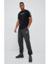 Reebok Classic pantaloni de trening culoarea gri cu imprimeu - Pled.ro