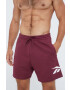 Reebok Classic pantaloni scurti barbati culoarea bordo - Pled.ro