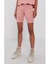 Reebok Classic Pantaloni scurți GR0392 femei culoarea roz material neted high waist GR0392-FROBER - Pled.ro