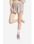 Reebok Classic pantaloni scurți ND Terry femei culoarea violet neted high waist HS4741-TAUPE - Pled.ro