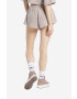 Reebok Classic pantaloni scurți ND Terry femei culoarea violet neted high waist HS4741-TAUPE - Pled.ro