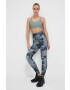 Reebok Classic Reebok leggins de antrenament Workout Ready culoarea gri modelator - Pled.ro