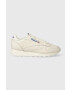 Reebok Classic sneakers din piele CLASSIC LEATHER culoarea bej - Pled.ro