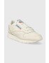 Reebok Classic sneakers din piele CLASSIC LEATHER culoarea bej - Pled.ro