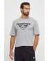 Reebok Classic tricou din bumbac Basketball culoarea gri cu imprimeu - Pled.ro